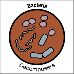 Clip art ecology icons. Bacteria clipart soil bacteria