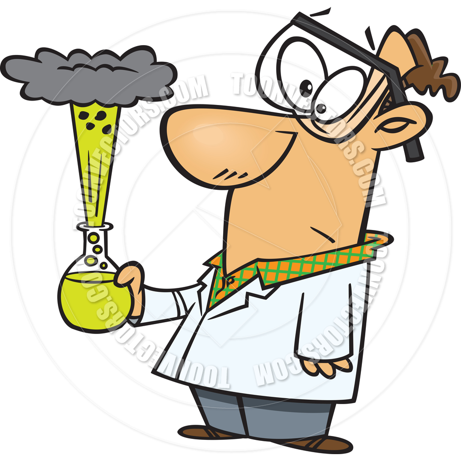 Bad clipart cartoon. Science experiment free download