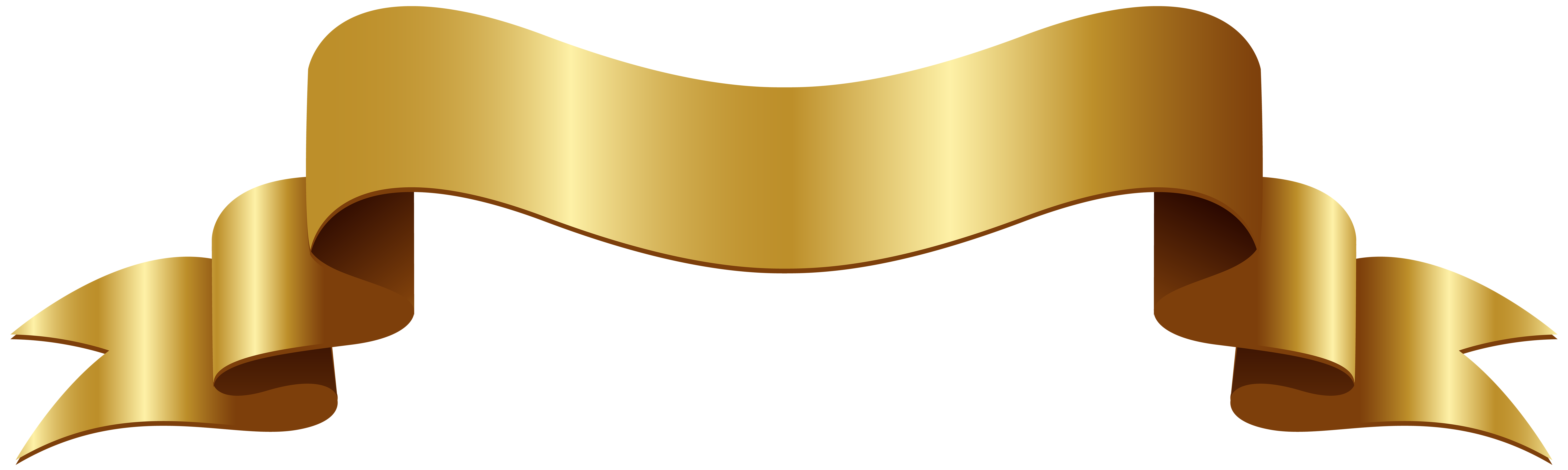 Badge clipart banner. Gold golden png clip