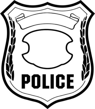 Badge clipart fancy. Police badges clip art