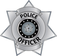 Badge clipart police officer. Free badges clip art