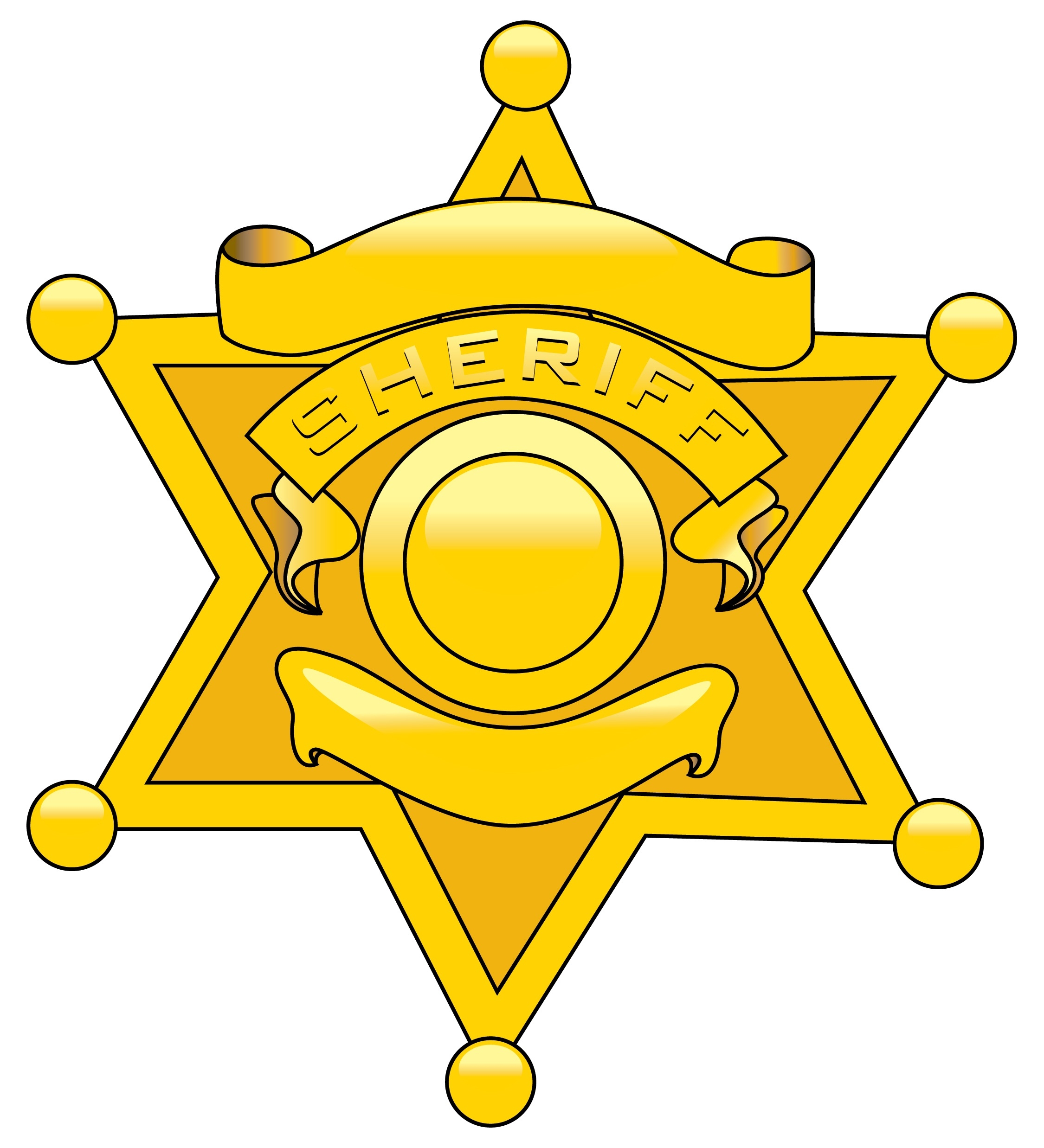 Badge Clipart Sheriff Star Badge Sheriff Star Transparent FREE For 