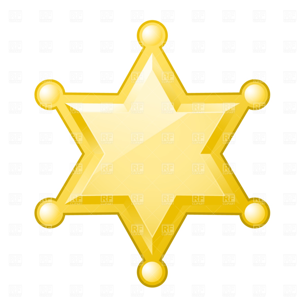 badge clipart star