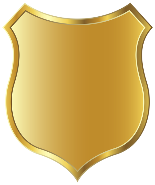 Badge clipart sticker. Golden template png picture