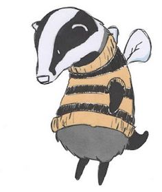 badger clipart animated