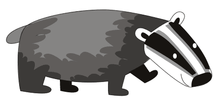 badger clipart clip art