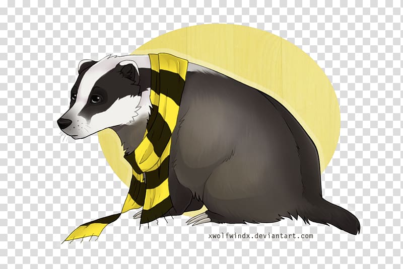 badger clipart hufflepuff