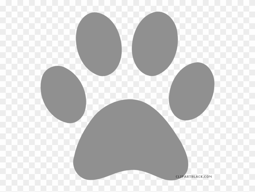 badger clipart paw print