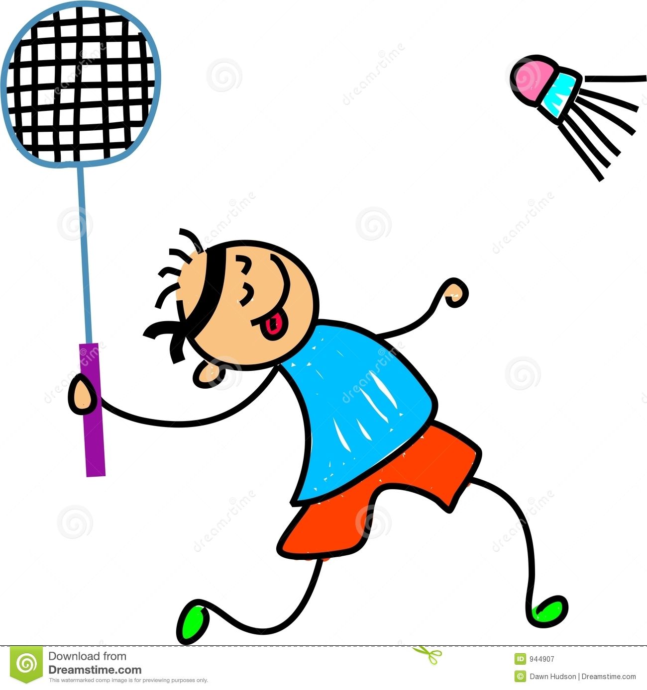 Badminton badminton match