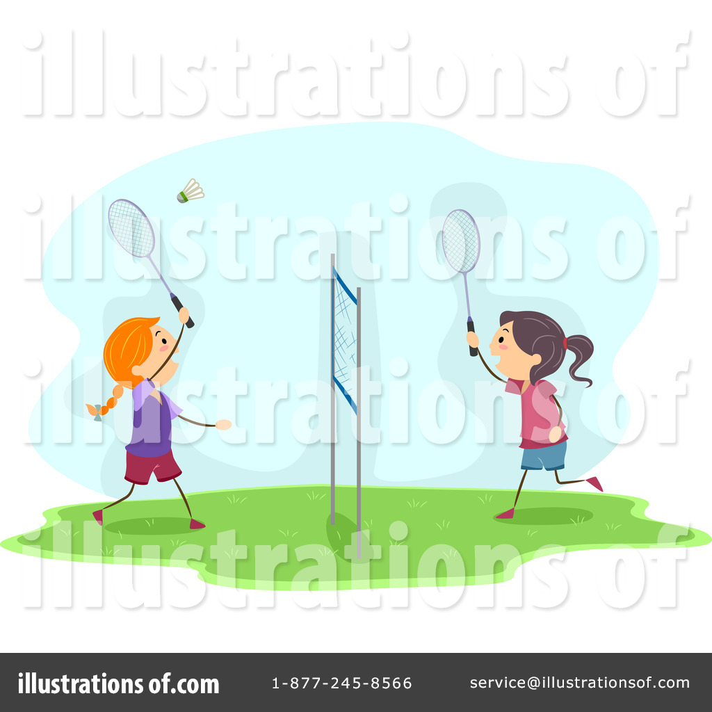 badminton clipart child