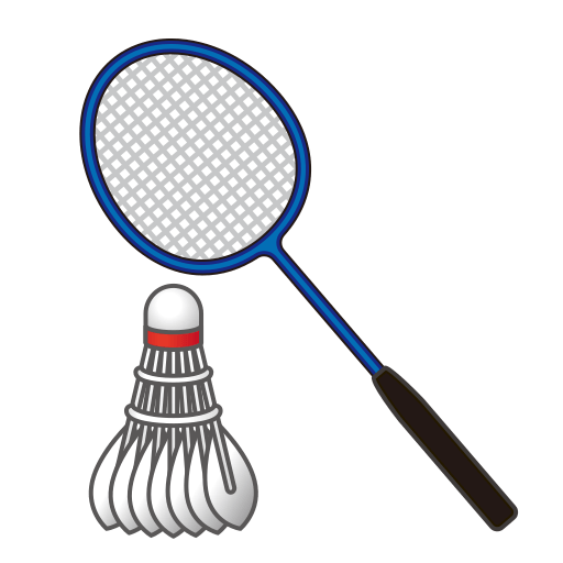 badminton clipart emoji
