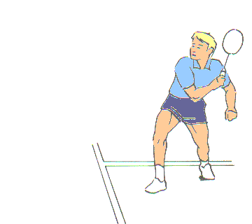badminton clipart gambar