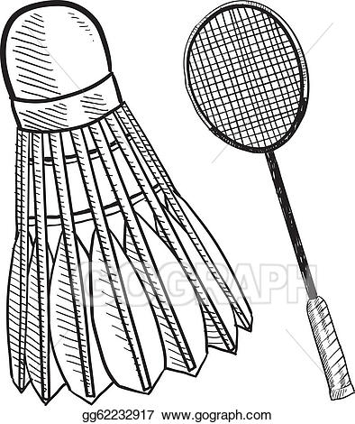Badminton sketch