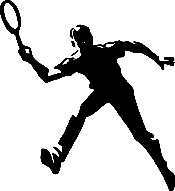 badminton clipart symbol