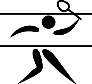 Badminton symbol