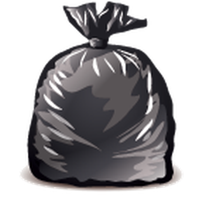Bag clipart garbage. Icons detailed social studies