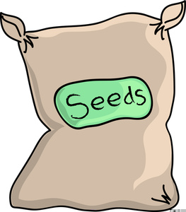 Free seeds image a. Bag clipart garden