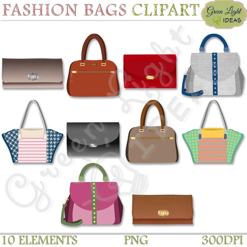 bag clipart handbag