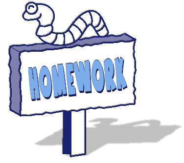 Free public domain clip. Bag clipart homework