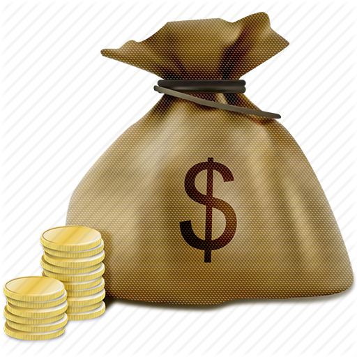 bag of money png