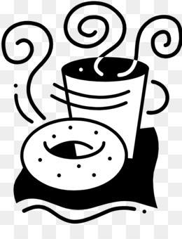 Bagel clipart black and white. Png psd free download