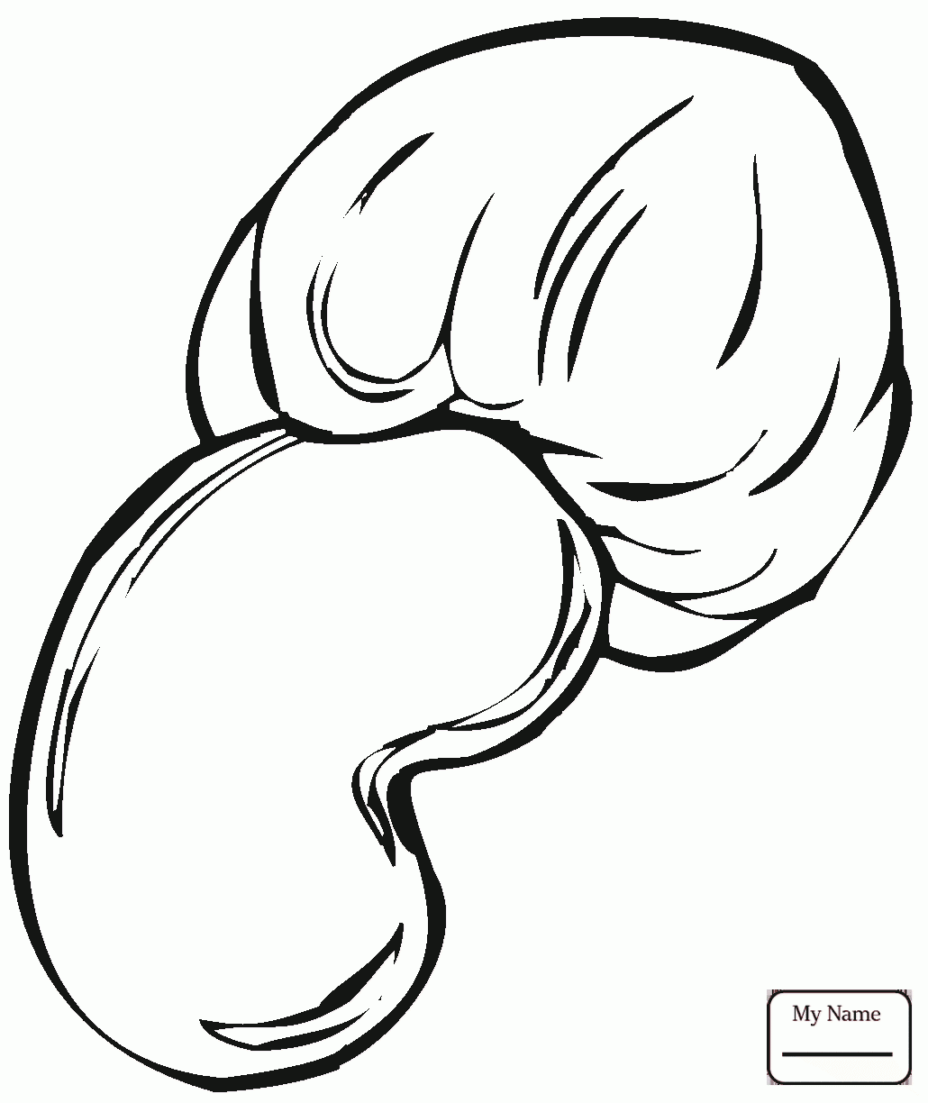 bagel clipart black and white