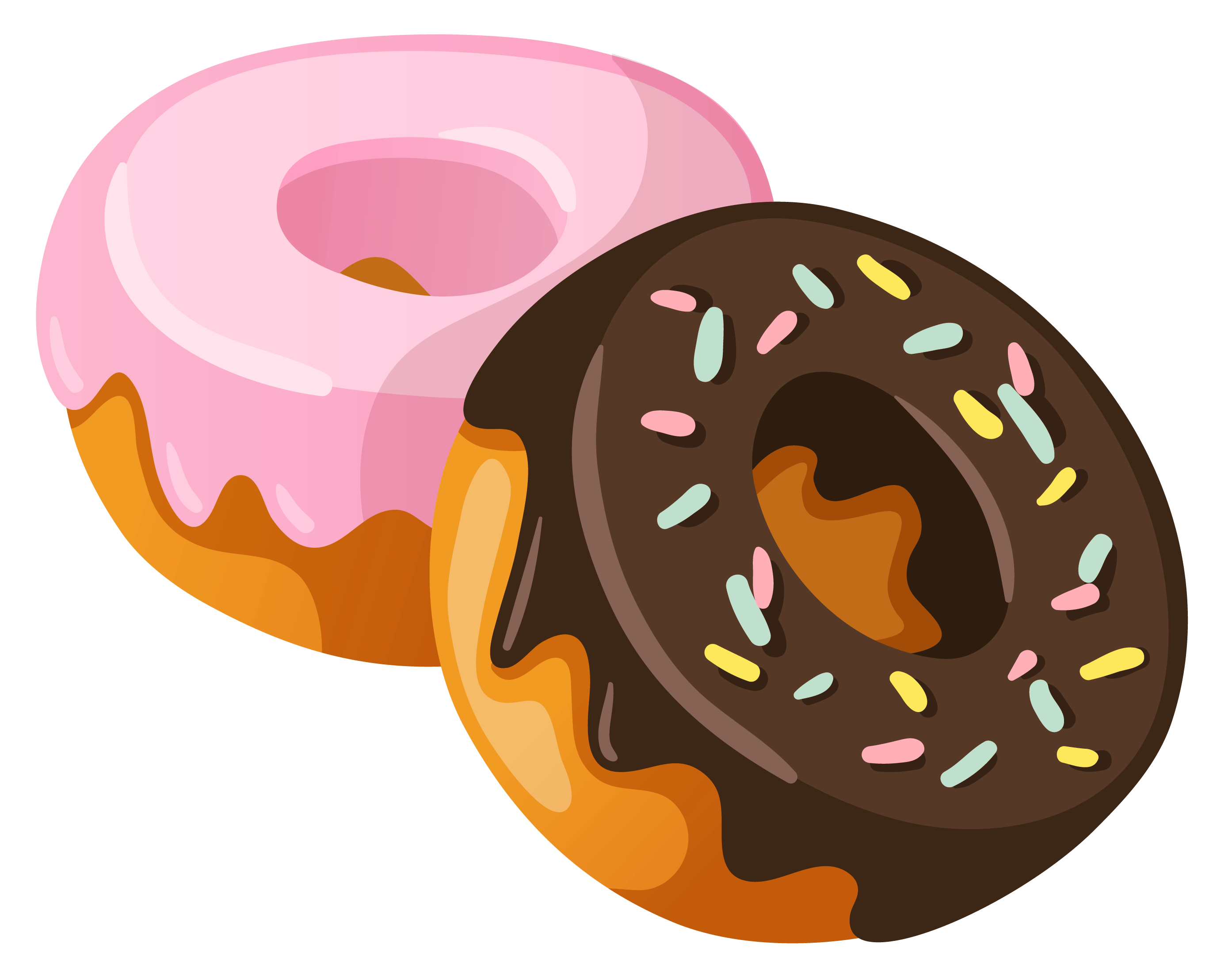 Mssu graphic design project. Donuts clipart cute