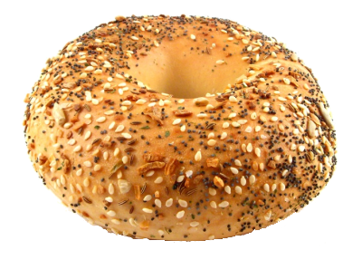 bagel clipart everything bagel