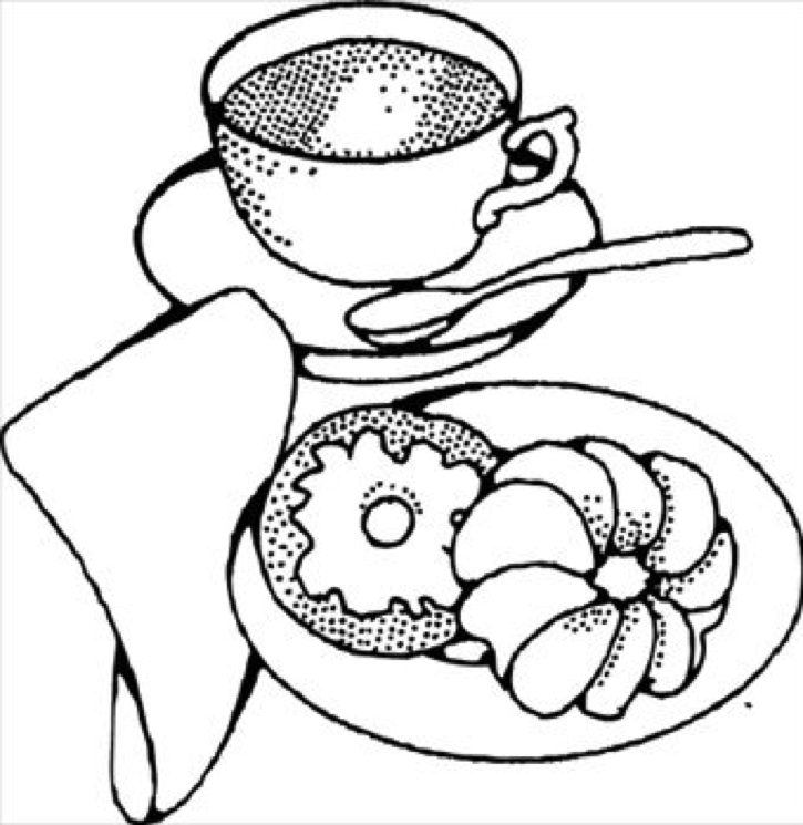 Homely idea pencil and. Bagel clipart happy