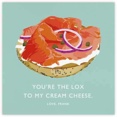 Food valentines online at. Bagel clipart lox