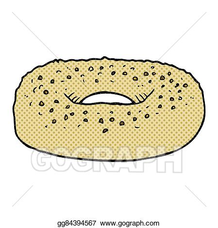 bagel clipart yellow