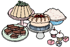 Baked goods clipart. Delicious good 