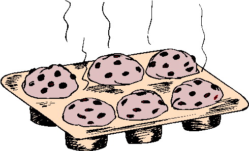 baked goods clipart animated