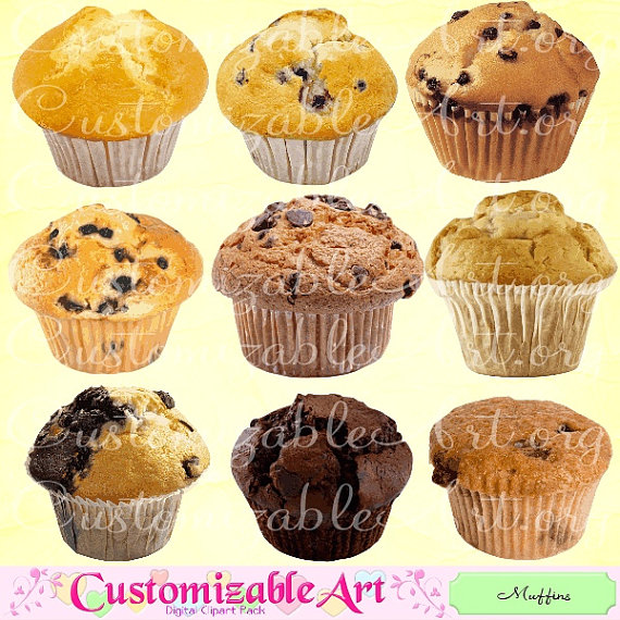 baked goods clipart blueberry muffin
