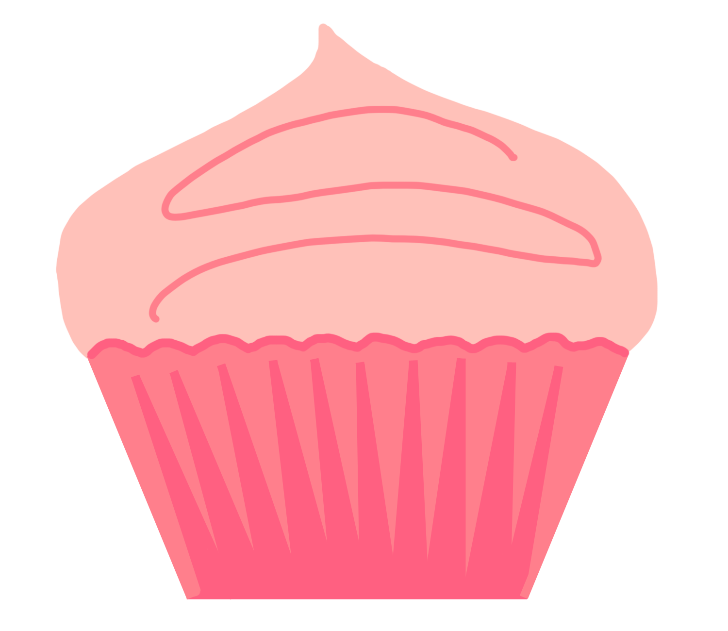 Desserts clipart tower. Cupcake preview panda free