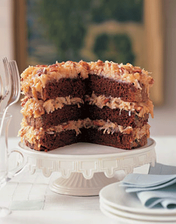 baked goods clipart german chocolate cake