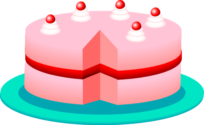 Baked goods clipart homemade cake. Pie and animations cherry