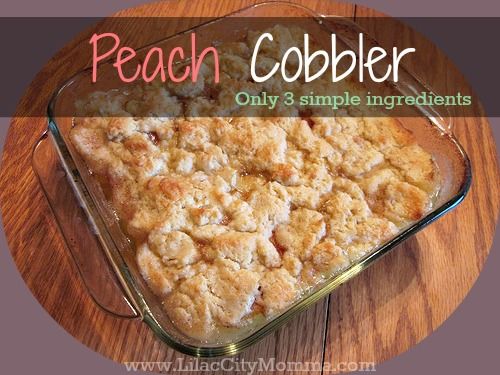baked goods clipart peach cobbler