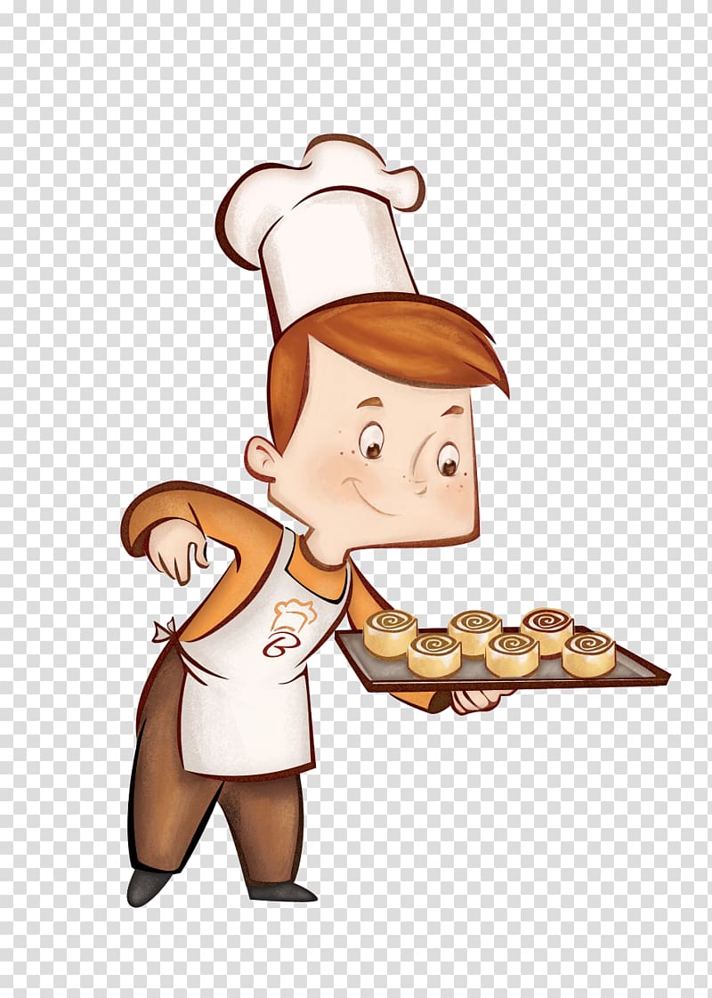 italian clipart bakery man