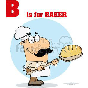 baker clipart baker man
