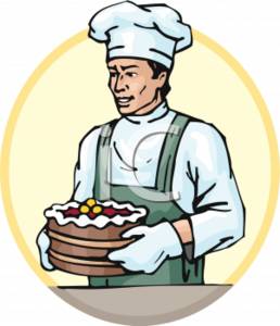 male clipart baker
