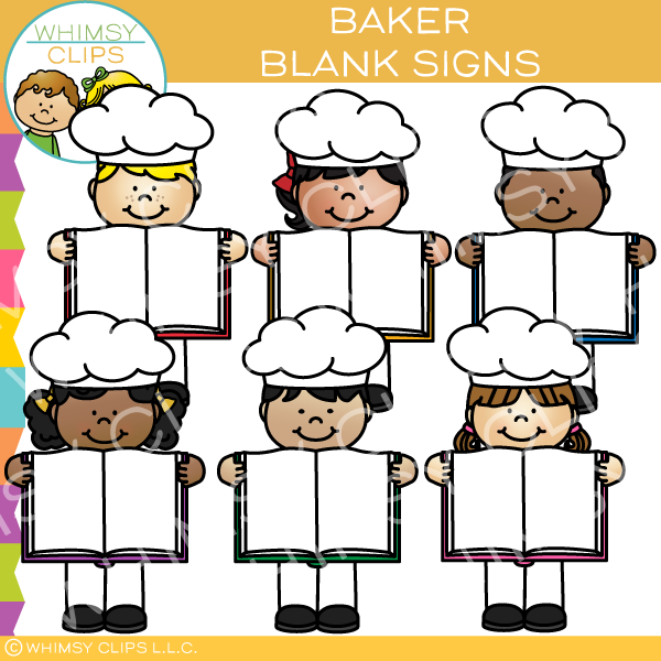 baker clipart community helper