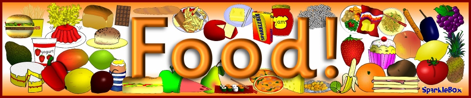 Teaching resources and printables. Baker clipart food display