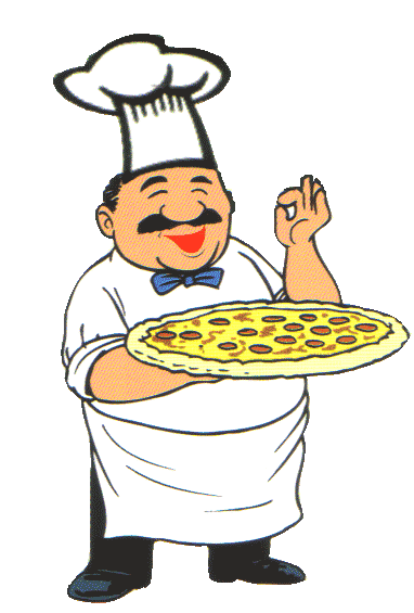 baker clipart pizza