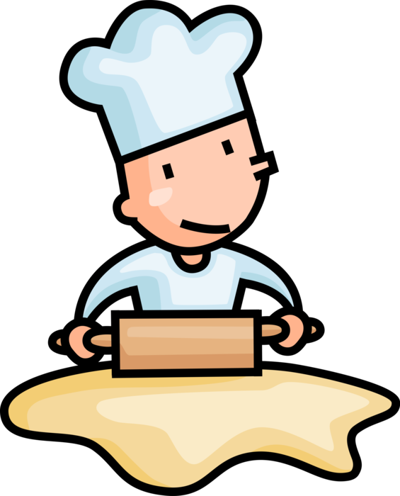 baker clipart rolling pin