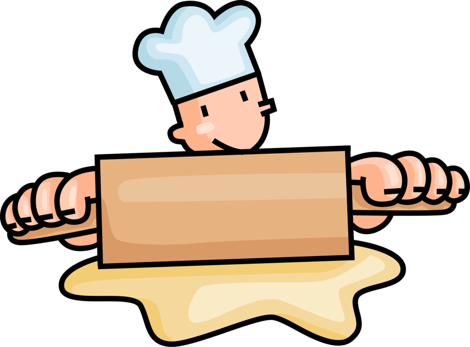 baker clipart rolling pin