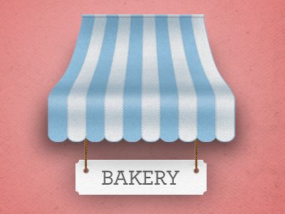 bakery clipart awning