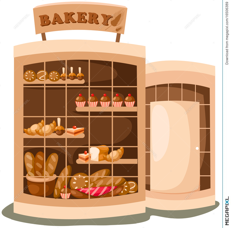 Shop illustration megapixl. Bakery clipart bakery storefront