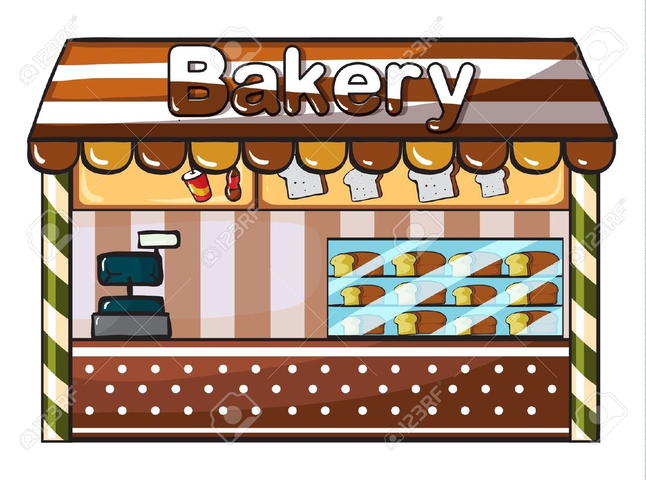 bakery clipart customer