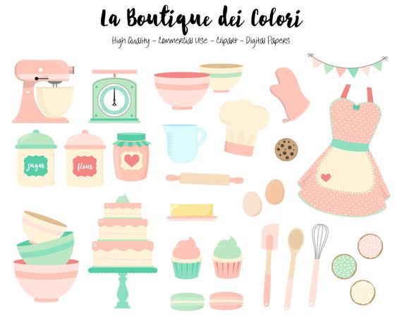 bakery clipart pink